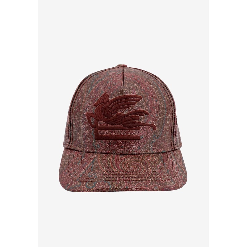 Paisley Jacquard Pegaso Baseball Caps