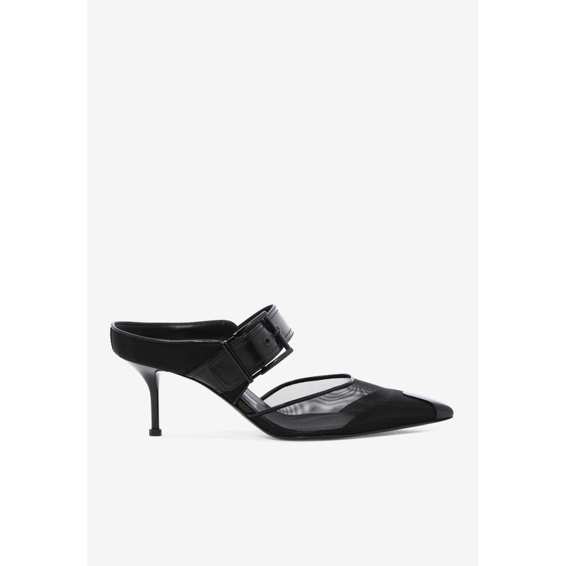 Punk Buckle 65 Mules