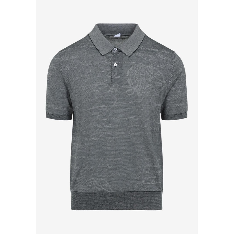 Scritto Wool Polo T-shirt