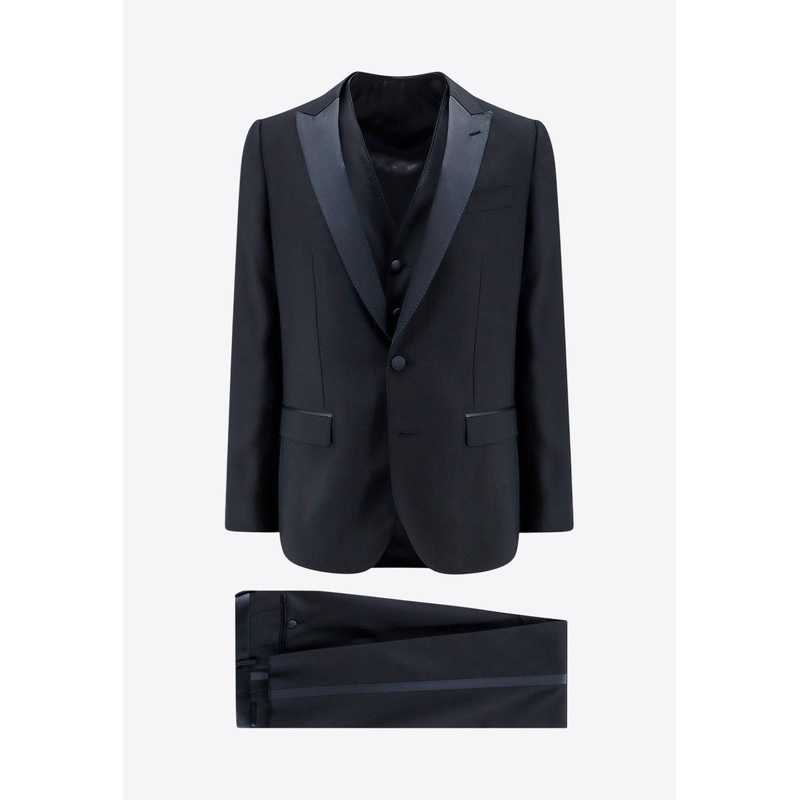 Single-Breasted Tuxedo Suit