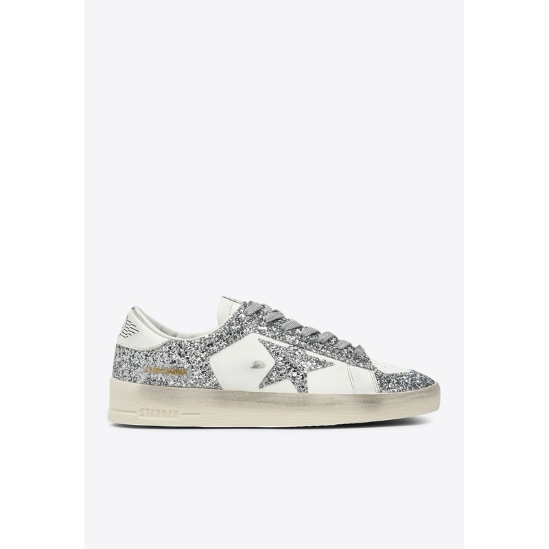 Stardan Glittered Low-Top Sneakers