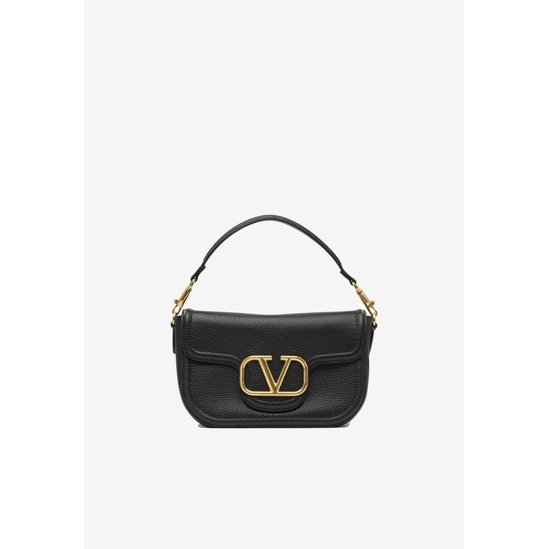 Alltime Grained Leather Shoulder Bag