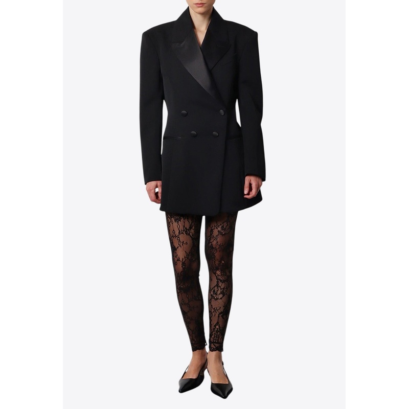 Double-Breasted Tailored Blazer