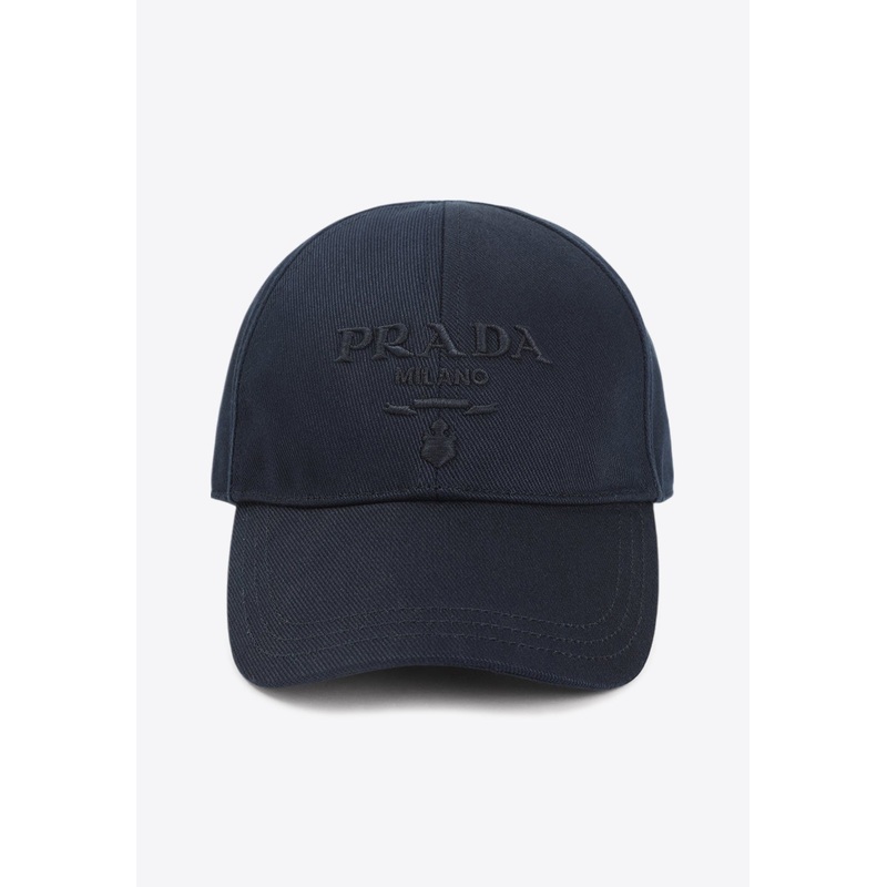 Logo Embroidered Drill Baseball Cap
