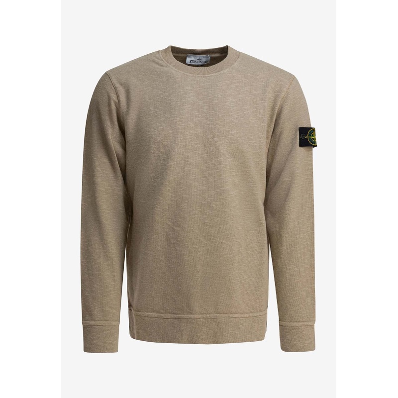 Logo Patch Crewneck Sweatshirt