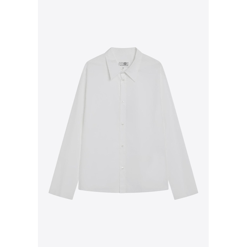 Long-Sleeved Shirt with Signature-Stitching