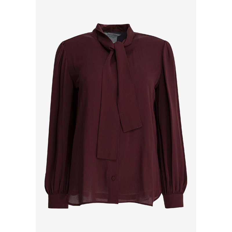 Melania Silk Charmeuse Blouse