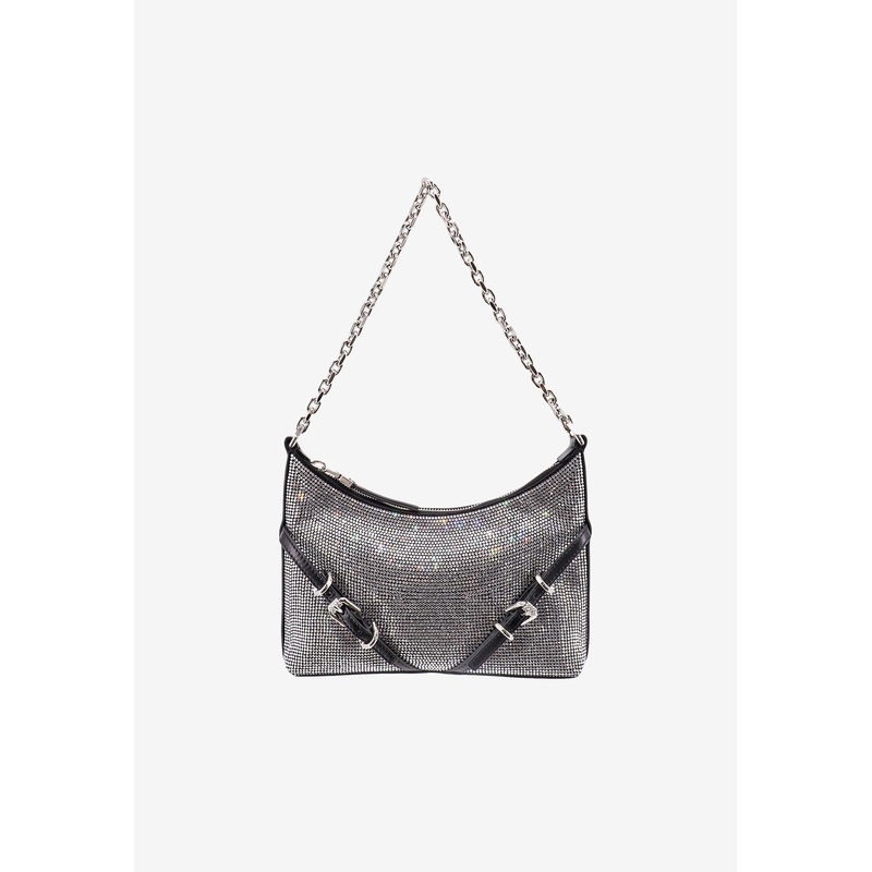 Voyou Party Rhinestone Shoulder Bag