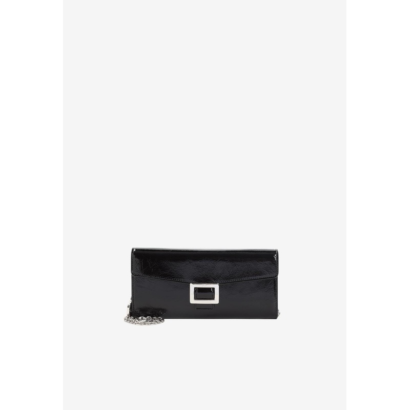 Belle Patent Leather Shoulder Bag