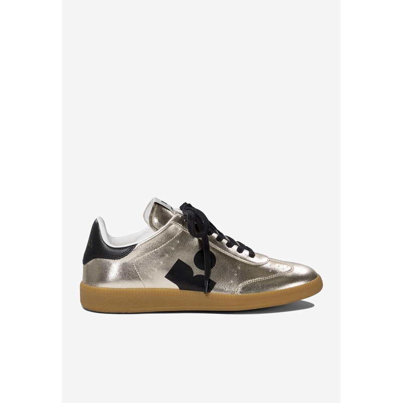 Kaycee Metallic Leather Sneakers
