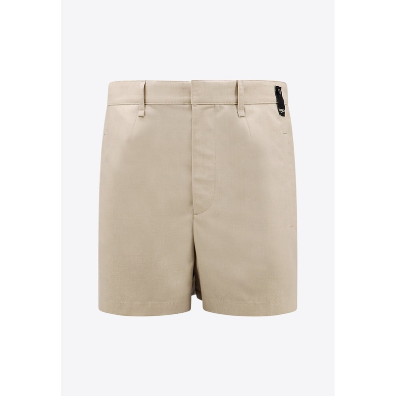 Logo Label Chino Shorts