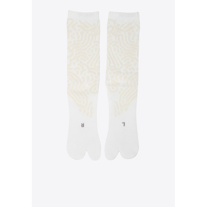 Patterned Knee-Length Socks