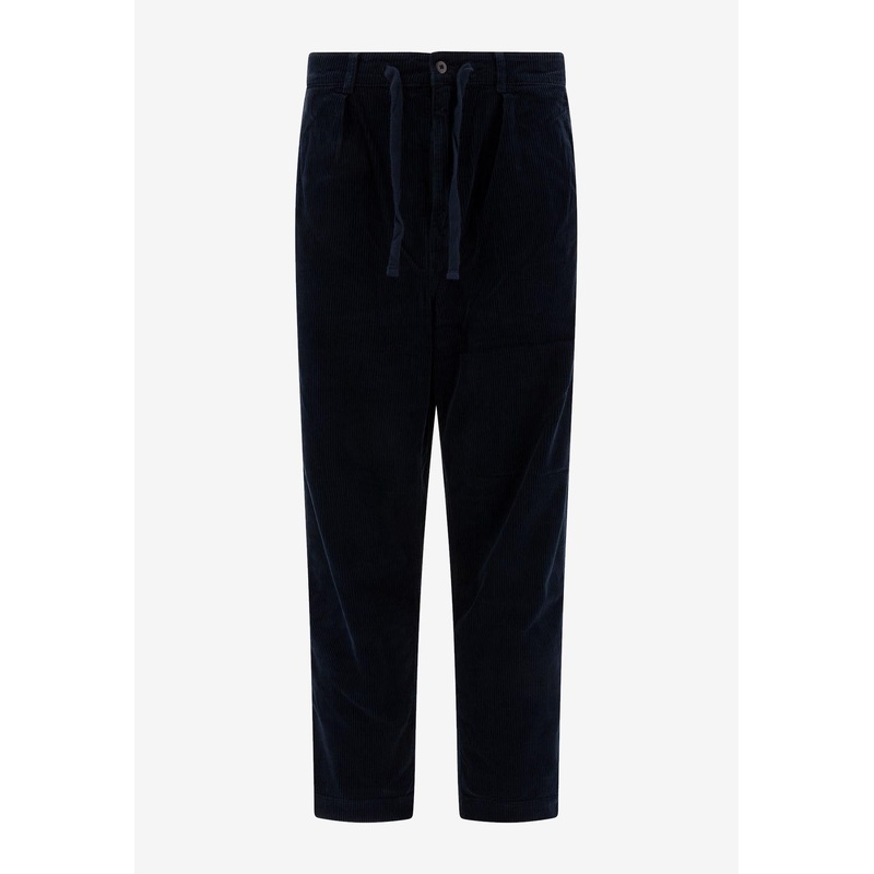 Pleated Corduroy Pants