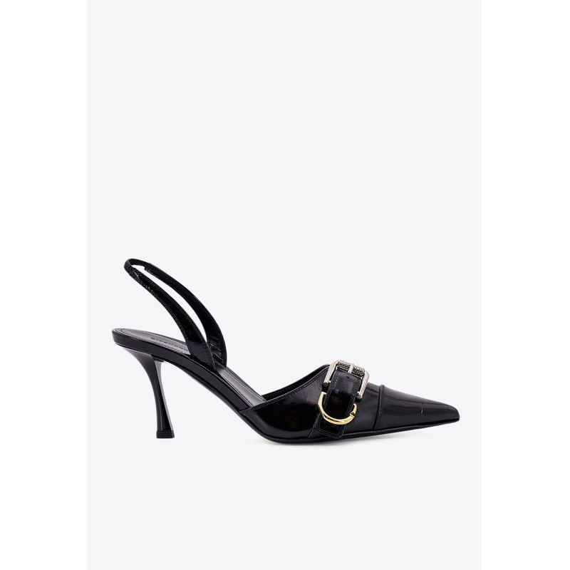 Voyou 75 Leather Slingback Pumps