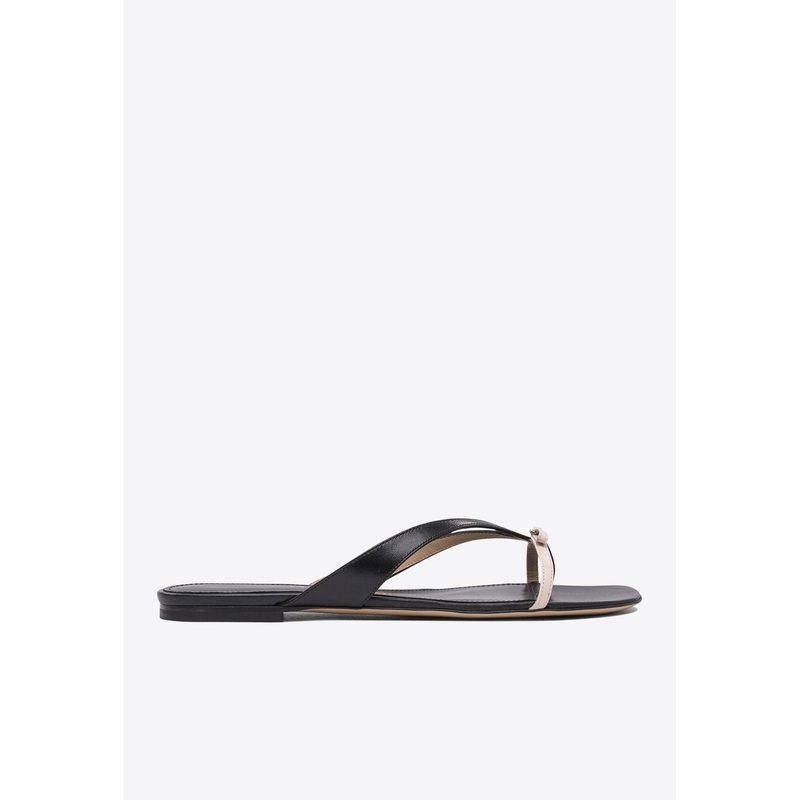 Abibi Mini Bow Flip Flops