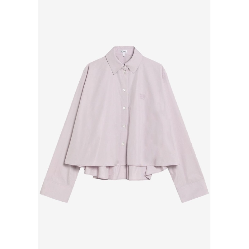 Anagram Embroidered Trapeze Shirt