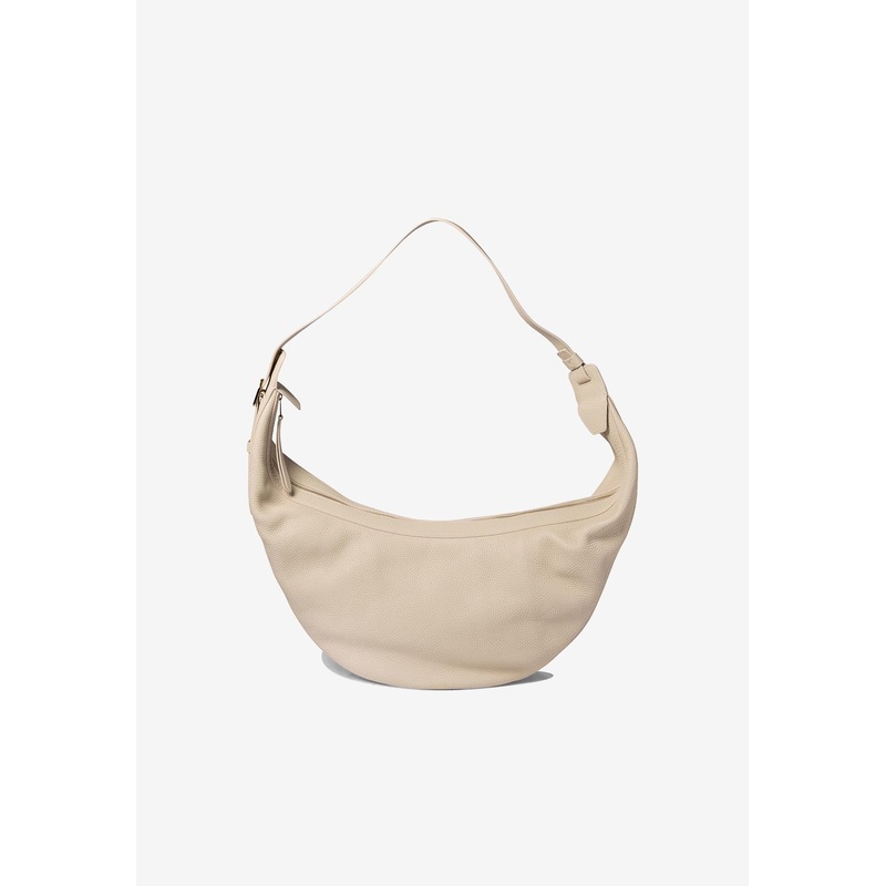 Augustina Pebbled Leather Hobo Bag