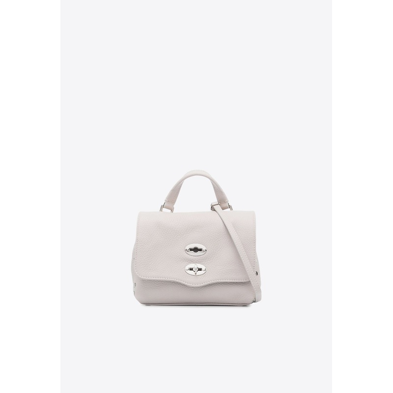 Baby Postina Leather Crossbody Bag