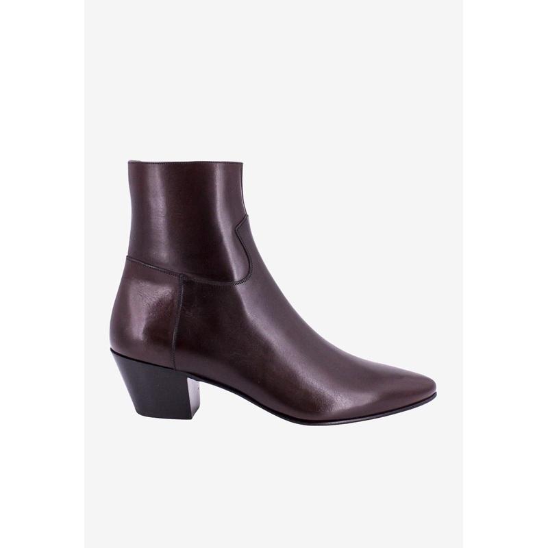Janco Pointed-Toe Leather Boots