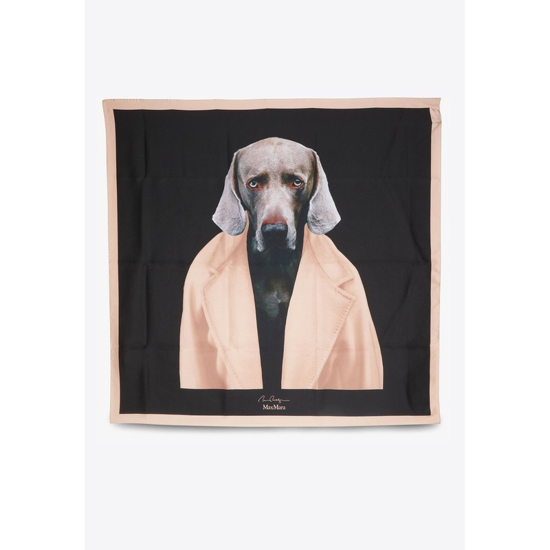 Madame Dog Silk Foulard
