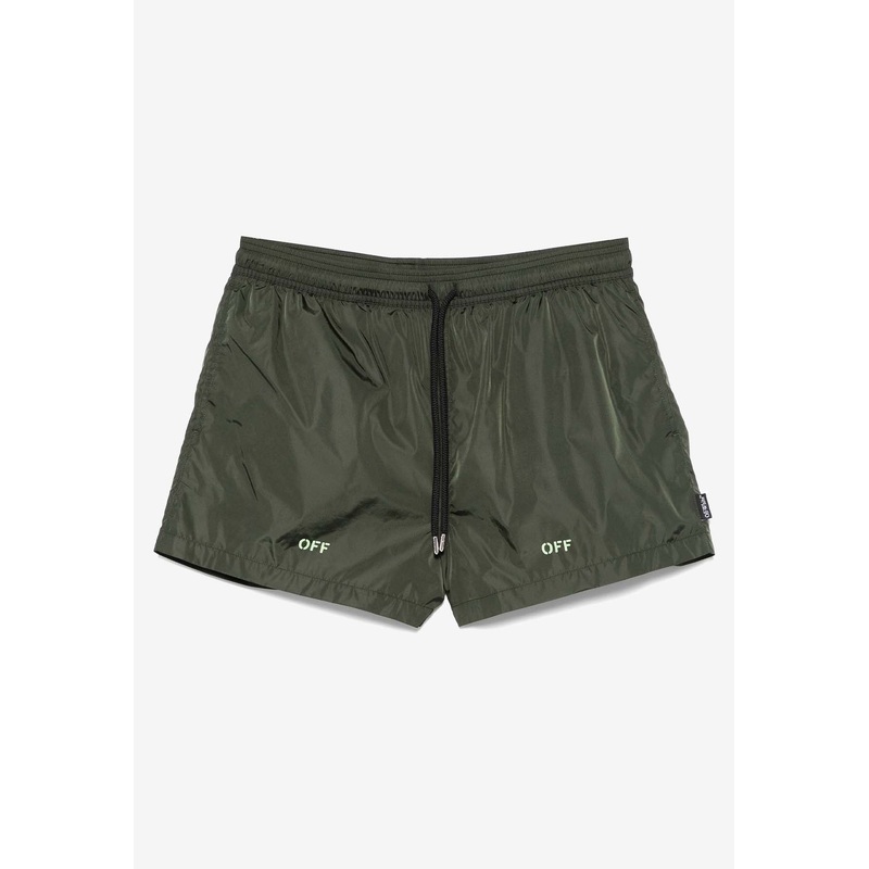 OFF Stamp Swim Shorts