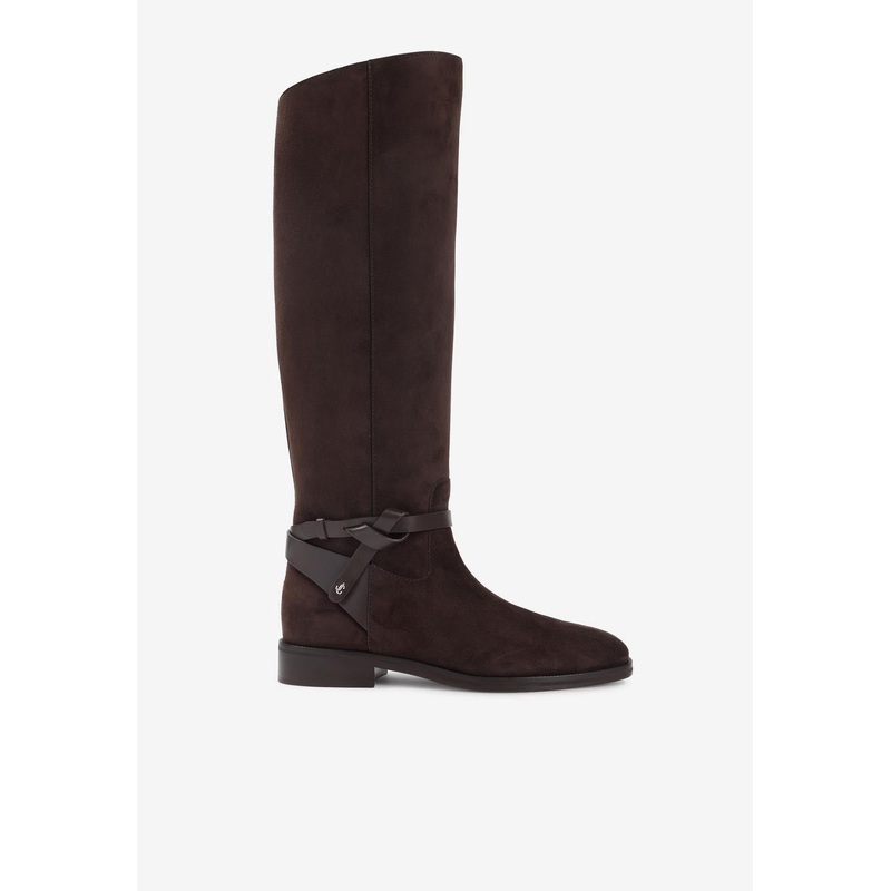 Suede Lawton KB Flat Boots