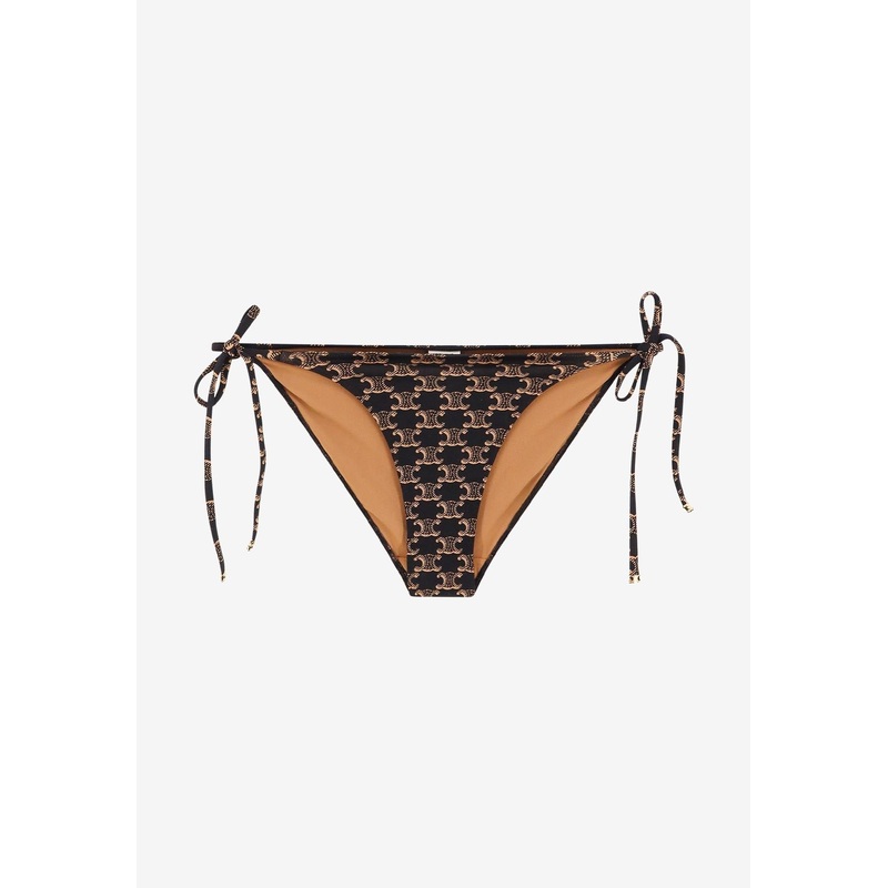 Triomphe Print Bikini Bottom