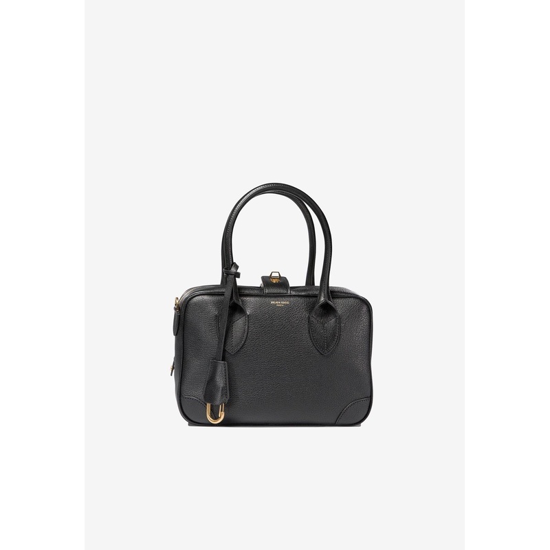 Vita Leather Top Handle Bag