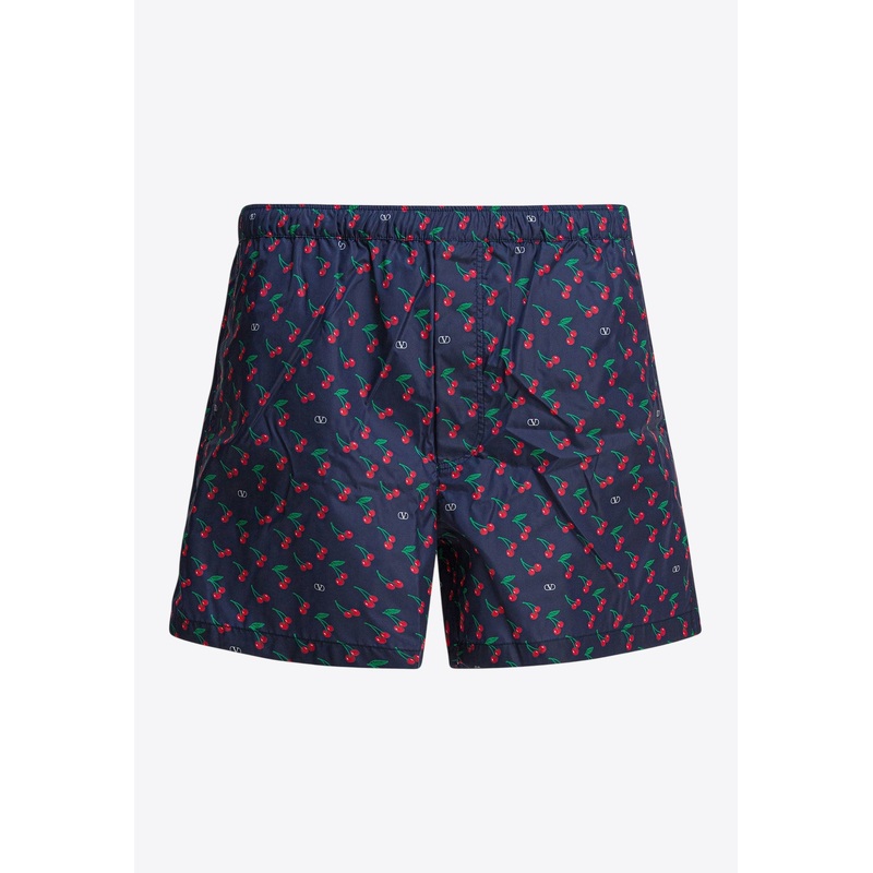 Cherryfic Print Swim Shorts