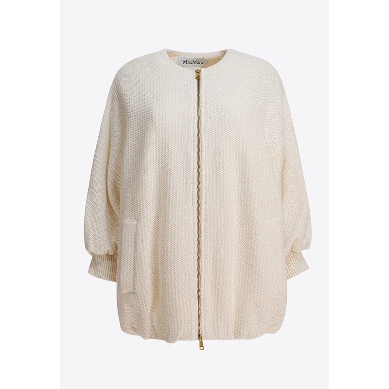 Cirino Zip-Up Wool Blend Jacket