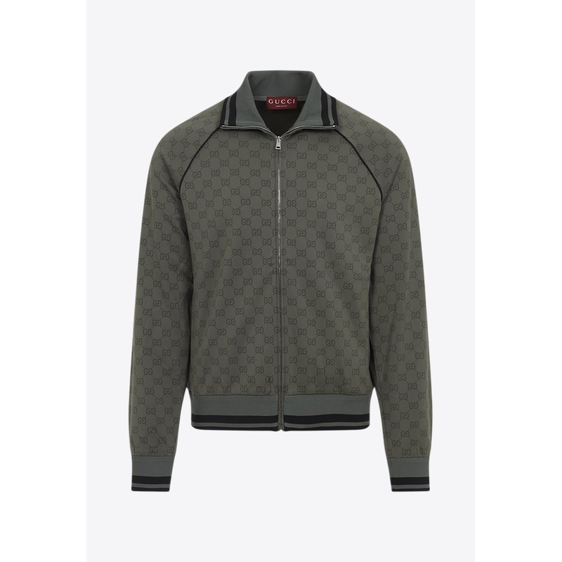 GG Logo Jacquard Track Jacket