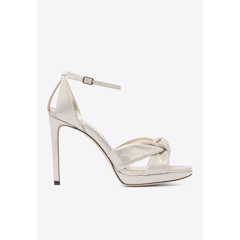 Rosie 100 Metallic Leather Sandals