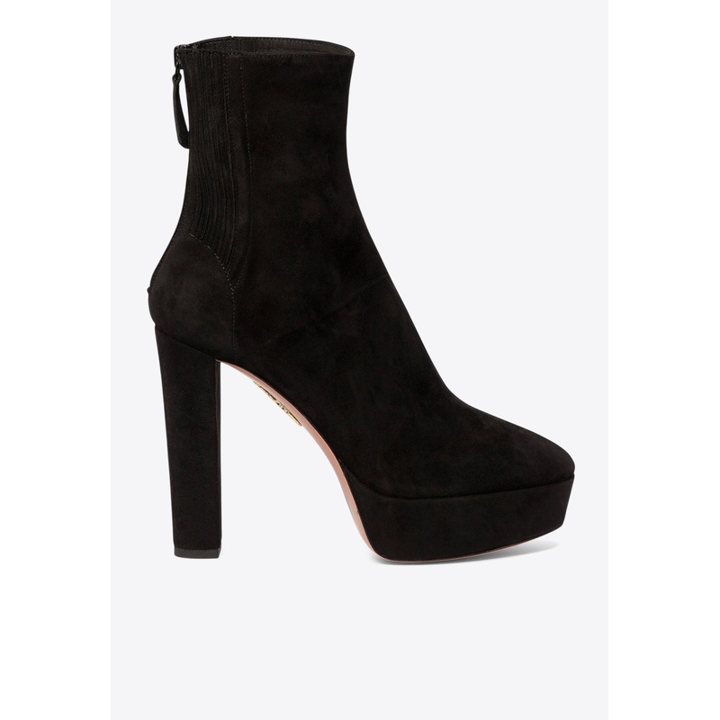 Saint Honore 120 Platform Suede Boots