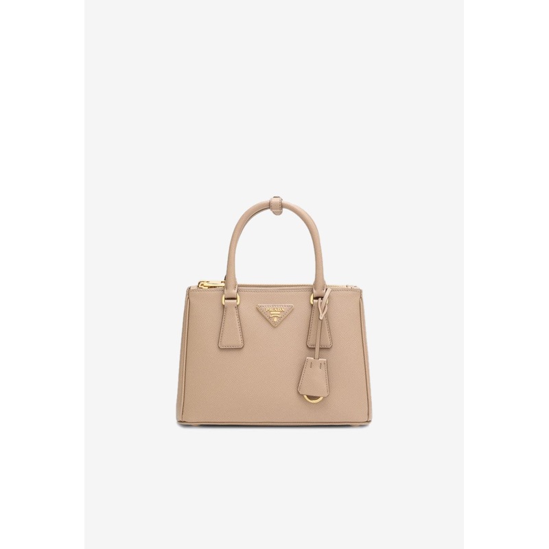 Small Galleria Saffiano Leather Handbag