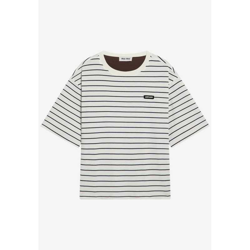Striped Crewneck T-shirt