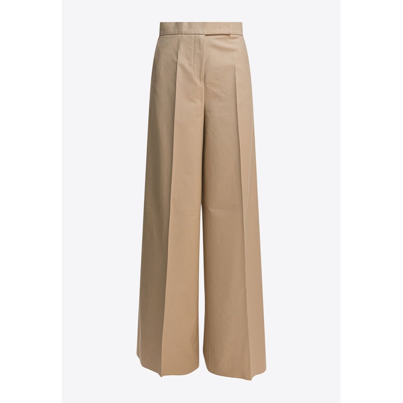 Wide-Leg High-Rise Pants
