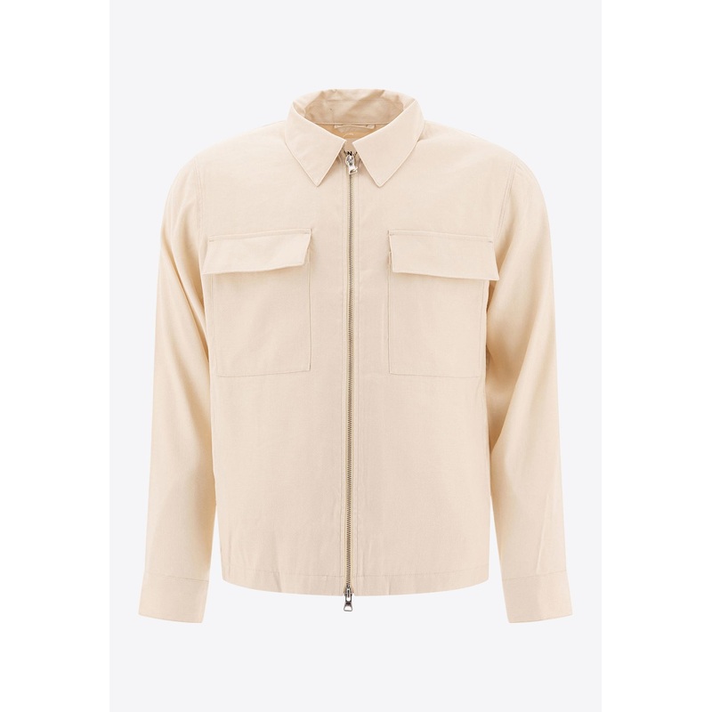 Zip-Up Collared Jacket