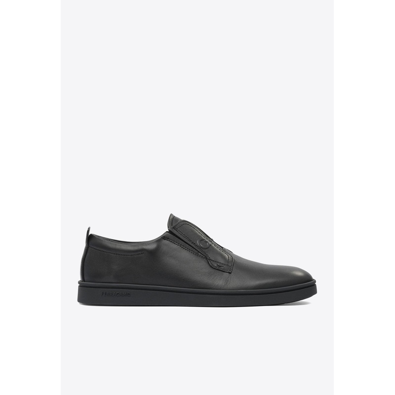 Alfie Leather Low-Top Sneakers