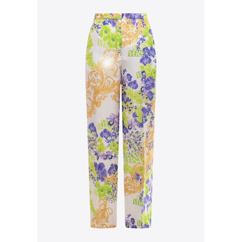 Barocco Print Tailored Pants