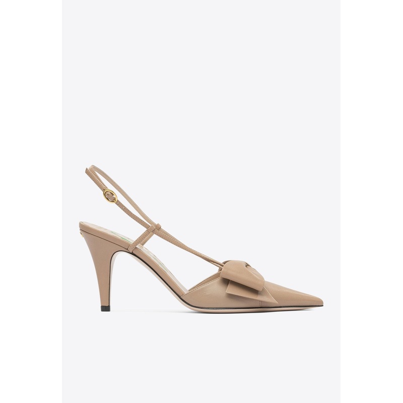 Bowow 85 Leather Slingback Pumps