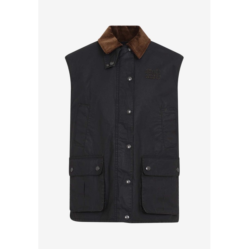 Corduroy Collar Jacket