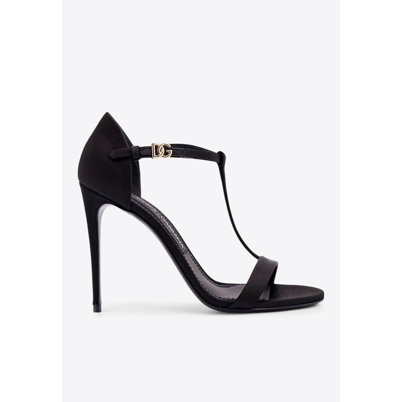 Keira 105 T-bar Satin Sandals