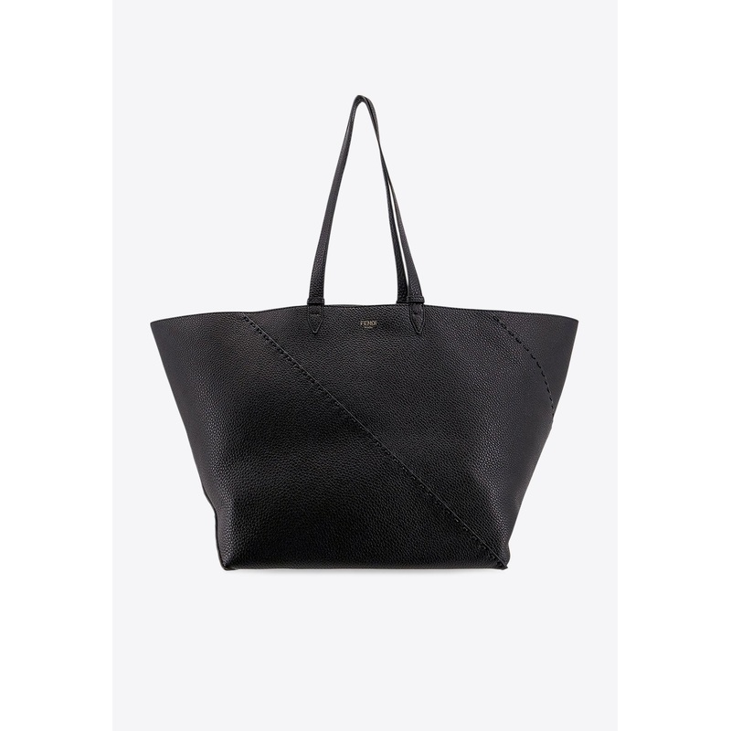 Large Selleria Diagonal Tote Bag