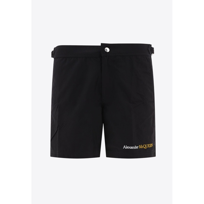 Logo Print Swim Shorts