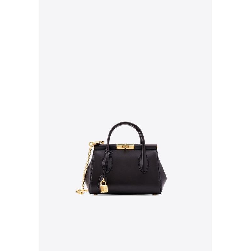 Mini Marlene Leather Top Handle Bag