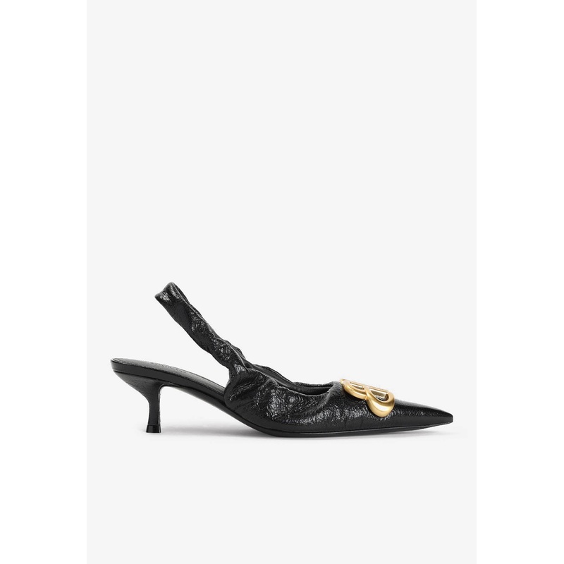 Monaco 50 Slingback Leather Pumps