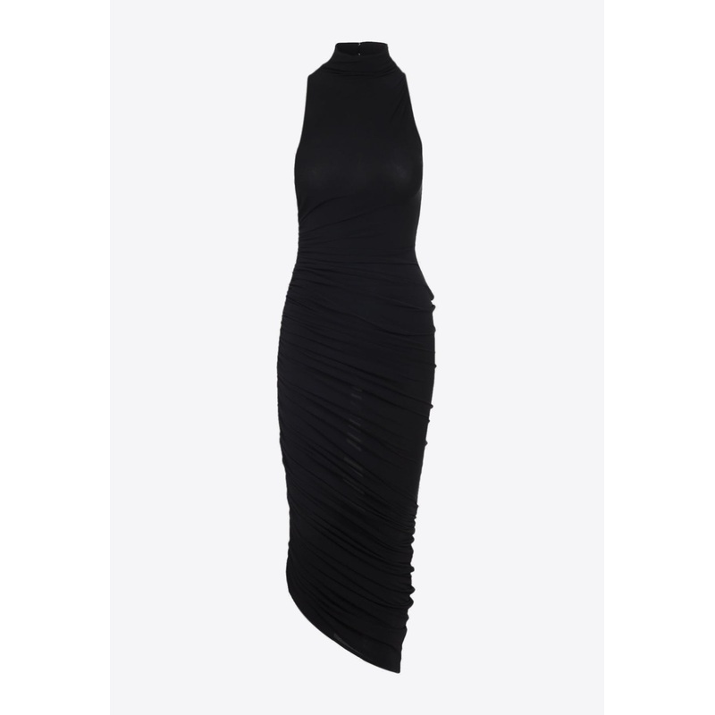 Piazza Asymmetrical Midi Dress