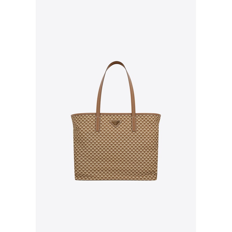 Re-Nylon Printed Tote Bag