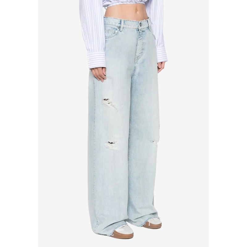 Ripped Boyfriend Jeans