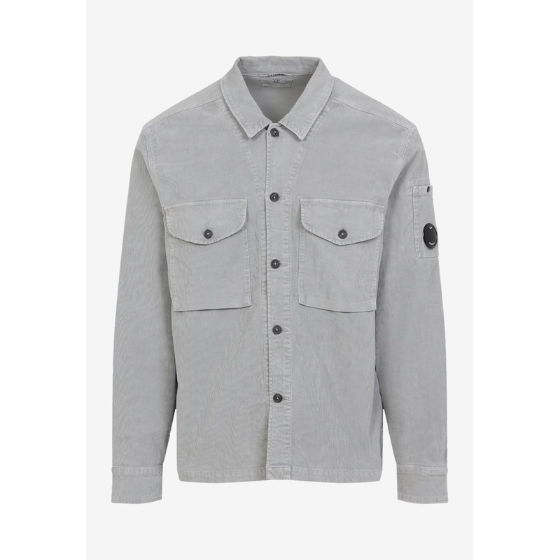 Steen Lens Corduroy Overshirt